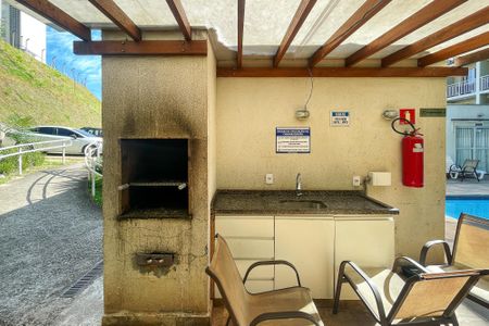 Área comum - Churrasqueira de apartamento para alugar com 2 quartos, 48m² em Roselândia, Cotia