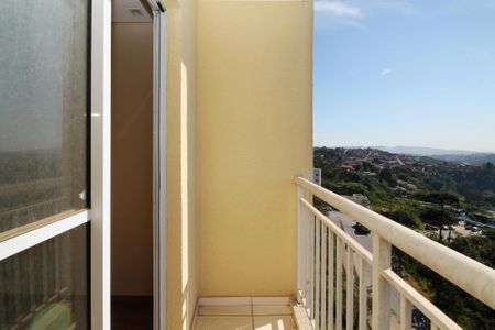 Varanda Sala de apartamento para alugar com 2 quartos, 48m² em Roselândia, Cotia