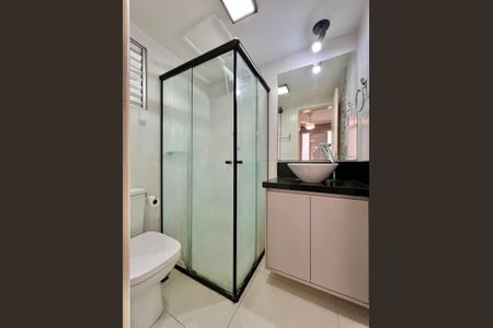 Banheiro da Suíte de apartamento à venda com 3 quartos, 60m² em Jardim Nova Europa, Campinas