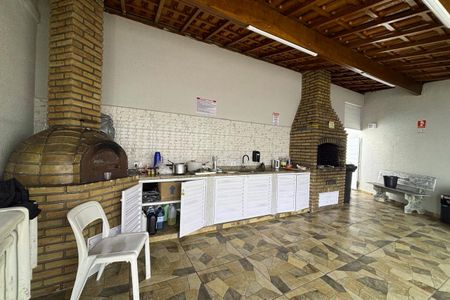 Área comum - Churrasqueira de apartamento à venda com 2 quartos, 48m² em Nova Petrópolis, São Bernardo do Campo