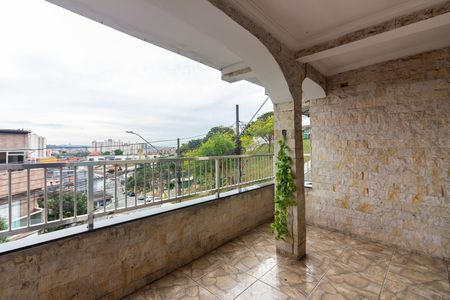Varanda da Sala de casa à venda com 4 quartos, 232m² em Novo Osasco, Osasco