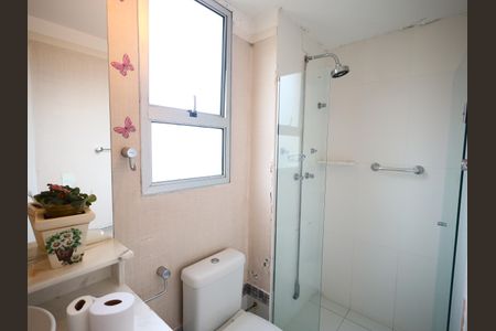 Banheiro da Suíte 1 de apartamento à venda com 3 quartos, 74m² em City Bussocaba, Osasco