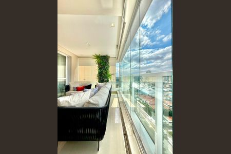 Varanda de apartamento à venda com 3 quartos, 165m² em Tatuapé, São Paulo