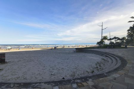 Vista da Rua de apartamento para alugar com 0 quarto, 38m² em Guilhermina, Praia Grande