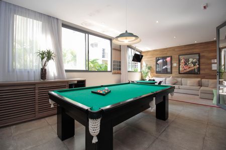 Studio para alugar com 31m², 1 quarto e sem vagaSalão de jogos