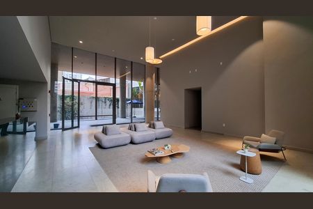 Studio à venda com 28m², 1 quarto e sem vaga Studio à venda com 28m², 1 quarto e sem vagaHall Social