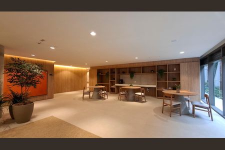 Studio à venda com 28m², 1 quarto e sem vaga Studio à venda com 28m², 1 quarto e sem vagaÁrea Comum - Lounge e Coworking