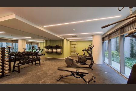 Área Comum - Academia de kitnet/studio à venda com 1 quarto, 28m² em Sumarezinho, São Paulo