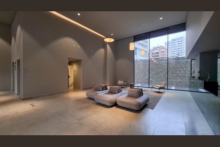 Studio à venda com 28m², 1 quarto e sem vaga Studio à venda com 28m², 1 quarto e sem vagaHall Social
