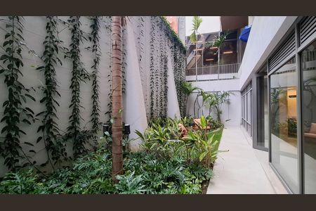 Área Comum - Jardim de kitnet/studio à venda com 1 quarto, 28m² em Sumarezinho, São Paulo