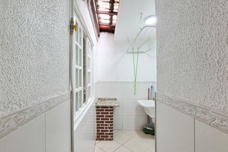 Área de Serviço de casa de condomínio para alugar com 2 quartos, 90m² em Nova Petrópolis, São Bernardo do Campo