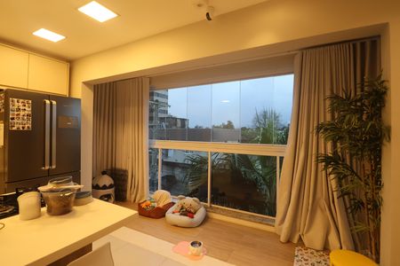 Cozinha - Armários de apartamento à venda com 3 quartos, 125m² em Marechal Rondon, Canoas