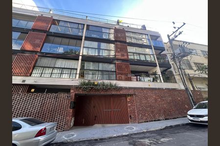 Fachada de apartamento para alugar com 1 quarto, 50m² em Laranjeiras, Rio de Janeiro
