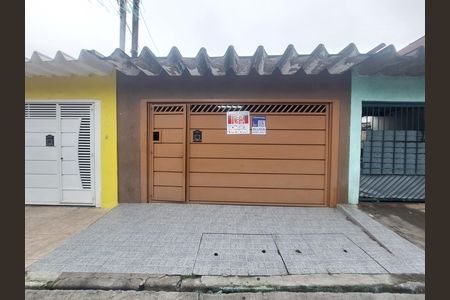 Fachada - Plaquinha instalada de casa para alugar com 2 quartos, 180m² em Jardim Itapura, São Paulo
