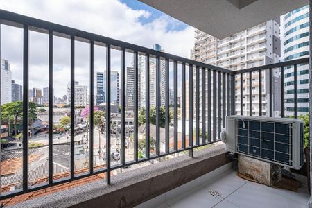 Studio - Varanda de apartamento para alugar com 1 quarto, 28m² em Pinheiros, São Paulo