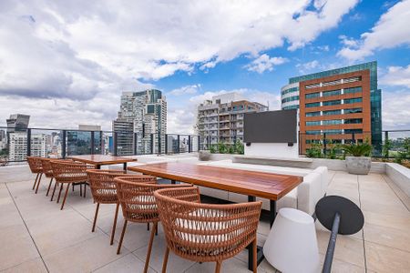 Área comum de apartamento para alugar com 1 quarto, 28m² em Pinheiros, São Paulo