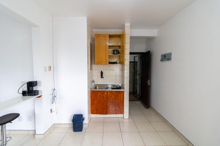 Sala/Cozinha de apartamento para alugar com 1 quarto, 37m² em Centro Histórico, Porto Alegre