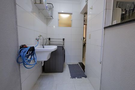Área de Serviço de apartamento à venda com 2 quartos, 55m² em Vila Guiomar, Santo André