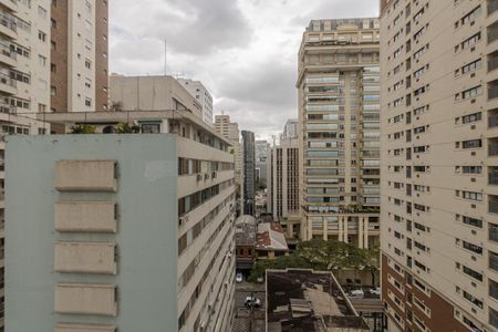 Vista da Suíte de apartamento à venda com 1 quarto, 70m² em Itaim Bibi, São Paulo