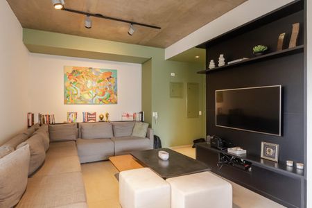 Sala de apartamento à venda com 1 quarto, 70m² em Itaim Bibi, São Paulo