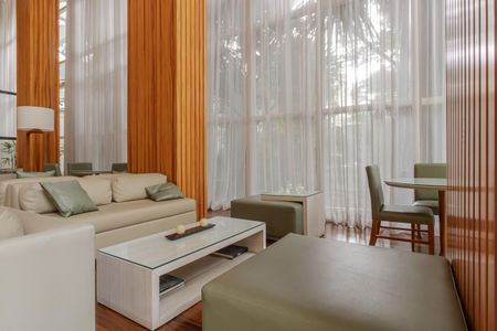 Área comum de apartamento à venda com 1 quarto, 70m² em Itaim Bibi, São Paulo