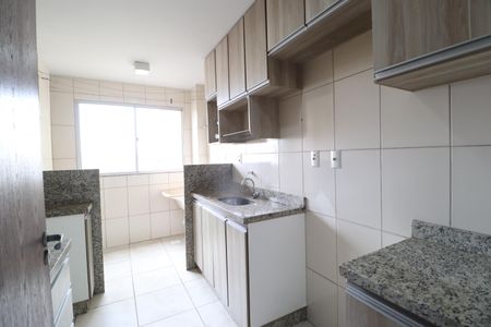 Cozinha de apartamento para alugar com 3 quartos, 75m² em Jardim Patricia, Uberlândia