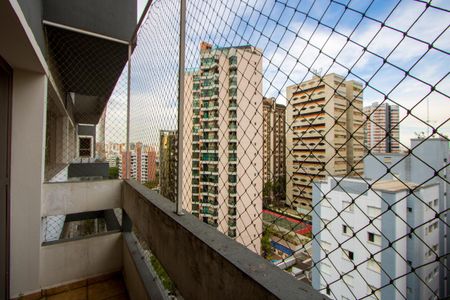 Varanda da sala de apartamento para alugar com 3 quartos, 137m² em Jardim, Santo André