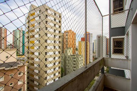 Varanda da sala de apartamento para alugar com 3 quartos, 137m² em Jardim, Santo André