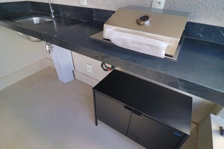 Varanda gourmet de apartamento para alugar com 3 quartos, 110m² em Jardim Sul, Uberlândia
