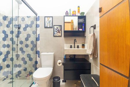 Banheiro da Suíte de casa à venda com 1 quarto, 180m² em Vila Carrão, São Paulo