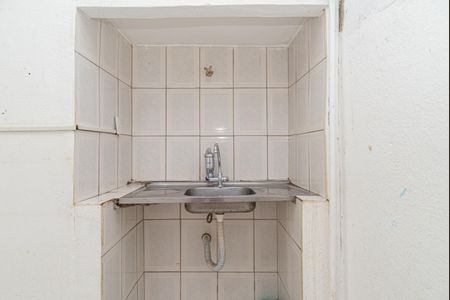 Cozinha de kitnet/studio para alugar com 1 quarto, 27m² em Bela Vista, São Paulo