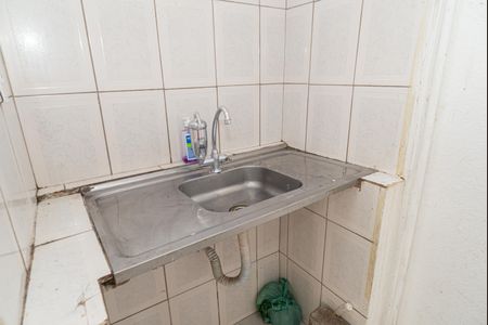 Cozinha de kitnet/studio para alugar com 1 quarto, 27m² em Bela Vista, São Paulo