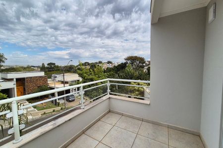 Varanda do Quarto 1 de casa de condomínio para alugar com 4 quartos, 350m² em Swiss Park, Campinas