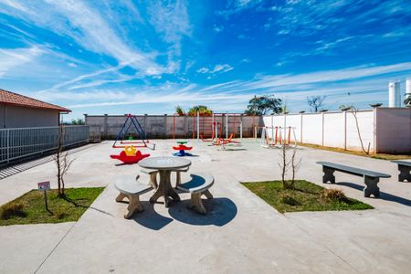 Área externa de apartamento para alugar com 2 quartos, 41m² em Serra Dourada, Vespasiano