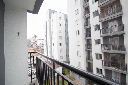 Varanda da Sala de apartamento para alugar com 2 quartos, 55m² em Vila Palmeiras, São Paulo