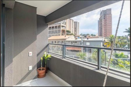 Varanda de kitnet/studio à venda com 1 quarto, 26m² em Vila Cordeiro, São Paulo