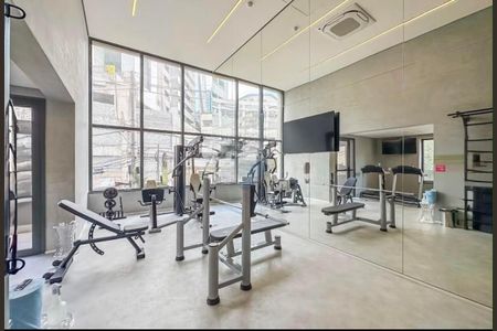 Área externa de kitnet/studio à venda com 1 quarto, 26m² em Vila Cordeiro, São Paulo