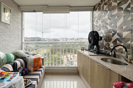 Sacada de apartamento à venda com 2 quartos, 64m² em Jardim das Acacias, São Bernardo do Campo