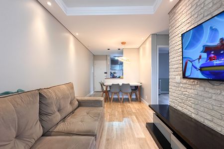 Sala de apartamento à venda com 2 quartos, 64m² em Jardim das Acacias, São Bernardo do Campo