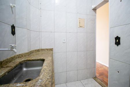 Cozinha e Área de Serviço de apartamento à venda com 2 quartos, 63m² em Bonsucesso, Rio de Janeiro
