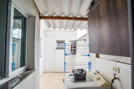 Área de Serviço de apartamento para alugar com 2 quartos, 44m² em Jardim Santo Antônio, Santo André