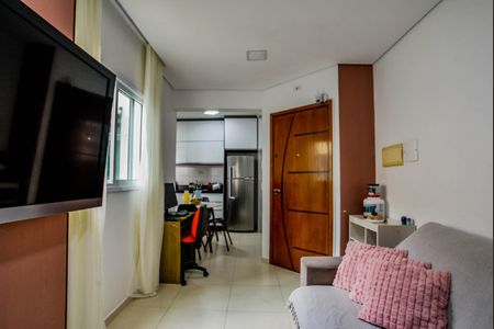 Sala de apartamento para alugar com 2 quartos, 44m² em Jardim Santo Antônio, Santo André