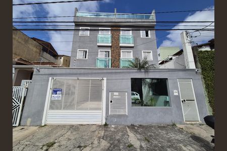 Fachada de apartamento para alugar com 2 quartos, 44m² em Jardim Santo Antônio, Santo André