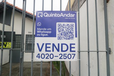Placa  de casa à venda com 3 quartos, 135m² em Jardim Bom Pastor, Santo André