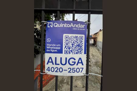 Placa Quinto Andar de casa para alugar com 1 quarto, 70m² em Vila Gumercindo, São Paulo