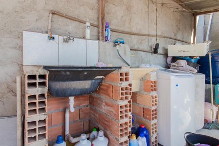 Área de serviço de casa para alugar com 1 quarto, 50m² em Chácara Maria Aparecida, Mauá