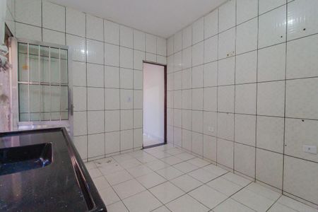 Cozinha de casa para alugar com 1 quarto, 50m² em Chácara Maria Aparecida, Mauá