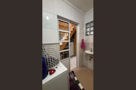 Área de Serviço de casa à venda com 2 quartos, 100m² em Campestre, Santo André