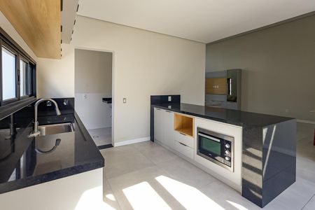 Cozinha de casa de condomínio para alugar com 4 quartos, 220m² em Jardins Di Roma, Indaiatuba