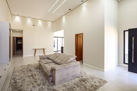 Sala  de casa de condomínio para alugar com 4 quartos, 220m² em Jardins Di Roma, Indaiatuba